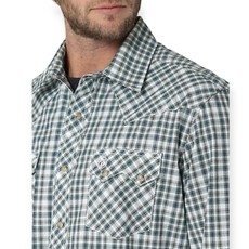 Wrangler Wrangler Retro® Long Sleeve Sawtooth Western Snap Shirt