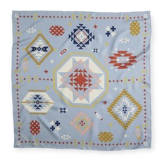 Pendleton Pendlton | Silk Scarf in Wild Blossoms Blue