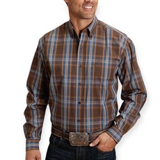 Stetson Stetson | Long Sleeve Plaid Snap Shirt