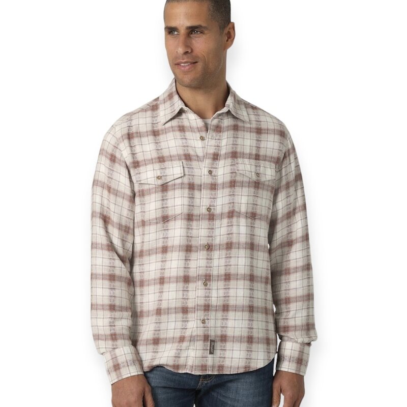 Wrangler Retro® Premium Long Sleeve Plaid Button Shirt