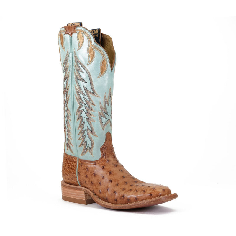 Hyer Boots Harper  Boot | Brandy / Robin's Egg