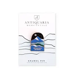 Antiquaria Mountain Woman Enamel Pin