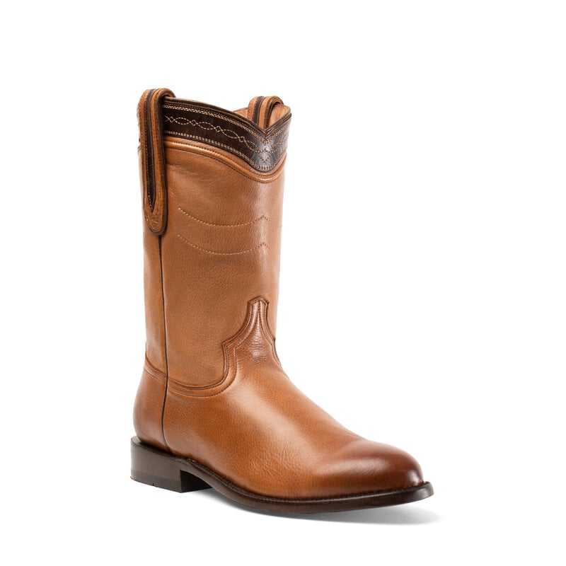 Hyer Boots Wellington Deerskin Boot | Taupe