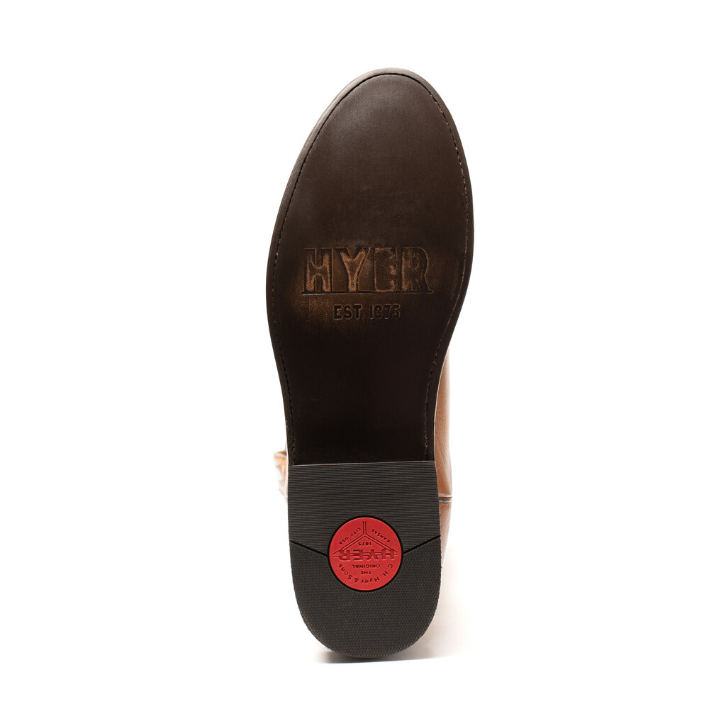 Hyer Boots Hyer | Wellington Deerskin Boot | Taupe