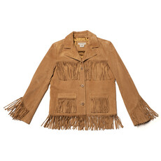 Stetson Stetson | Suede Fringe Jacket | Tan
