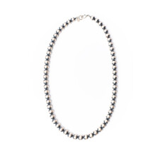 Ken Bohl Ken Bohl | Sterling 10 mm Navajo Pearl Necklace | 24"