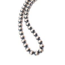 Ken Bohl Ken Bohl | Sterling 10 mm Navajo Pearl Necklace | 24"