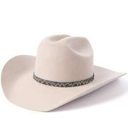 West Winds Jewelry Beaded Hat Band | Grey / Silver
