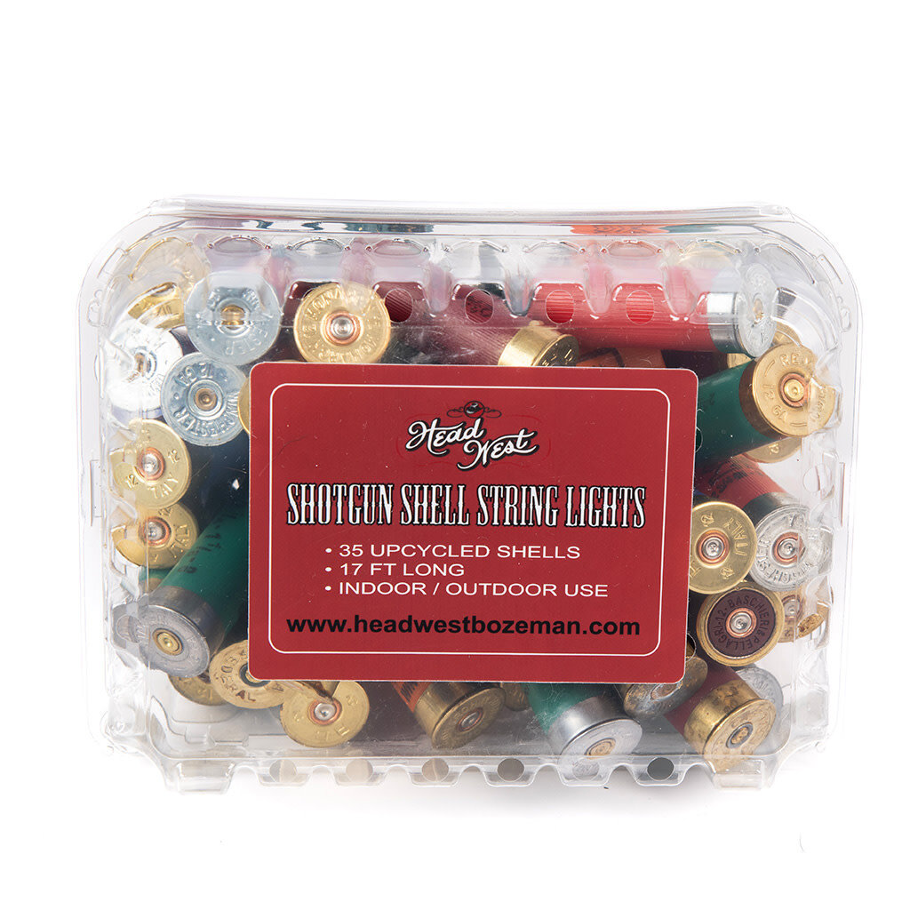 Hank’s Bunk House Upcycled Shotgun Shell Lights | Multicolored