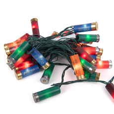 Hank’s Bunk House Upcycled Shotgun Shell Lights | Multicolored