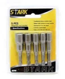 STARK Stark Bit Set Magnetic SAE 5pc