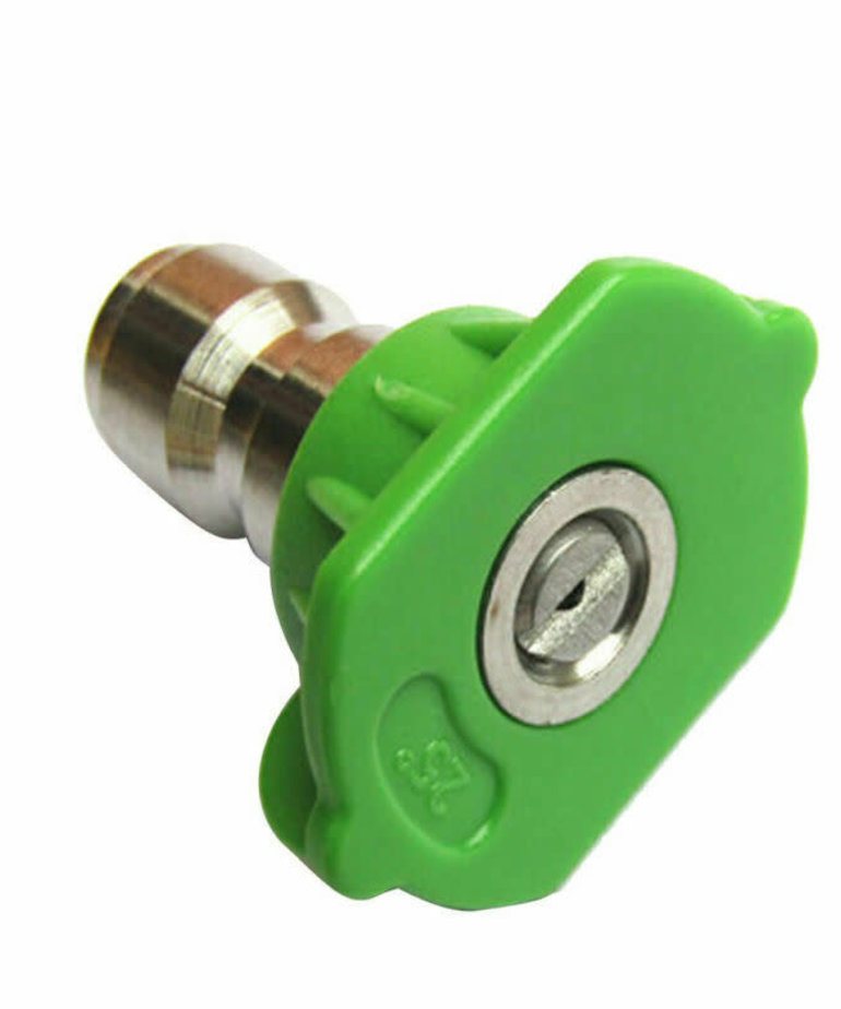 STATESIDE EQUIPMENT Stateside Spray Nozzle Tip 2.5-4.0 GPM Green 25Deg 4000PSI Max
