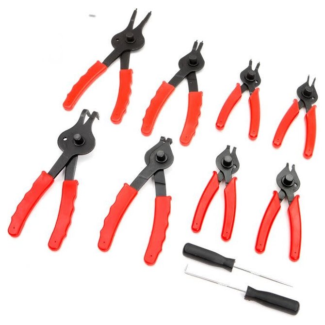 Stark Needle Nose Plier Set 5pc 11 Length - Stateside Equipment Sales