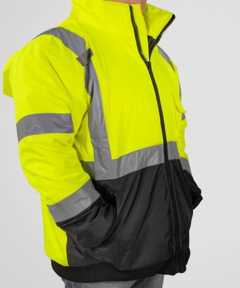 reflective shell jacket