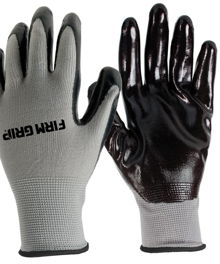 Gloves- Firm Grip Nitrile Coated Gloves