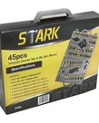 STARK Stark Tap & Die MM Titanium Alloy 45pc