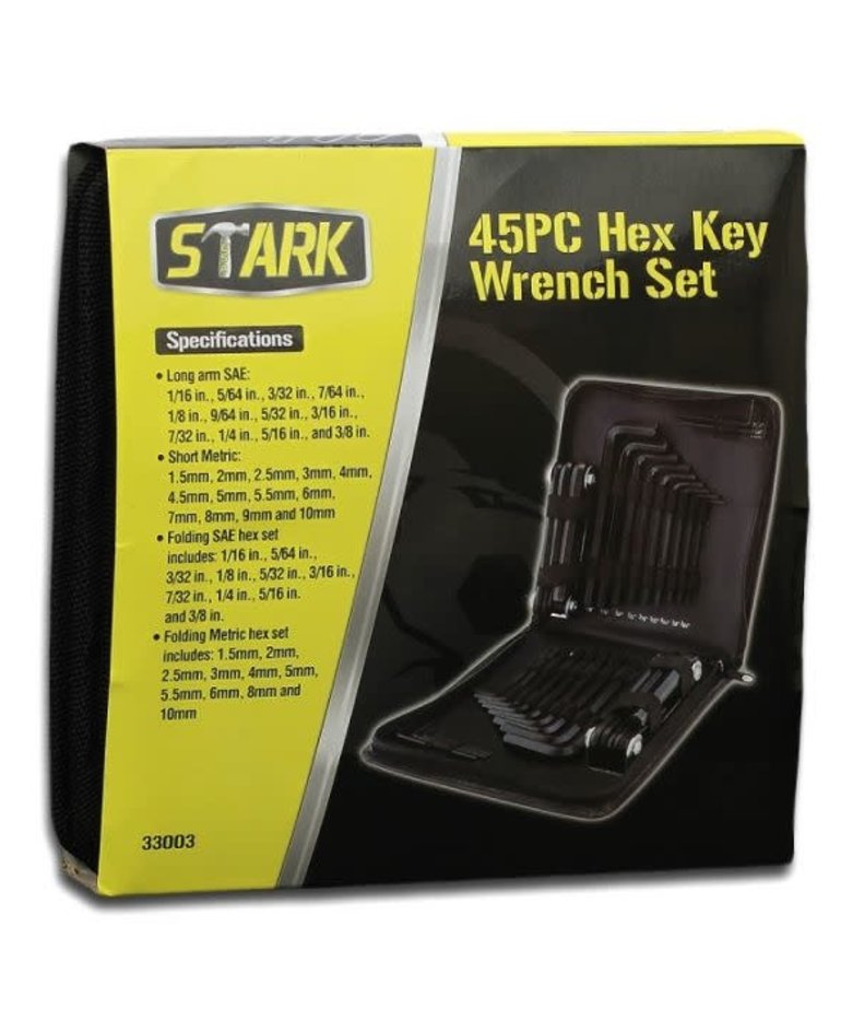 STARK Stark Hex Key Set 45pc Super Combo
