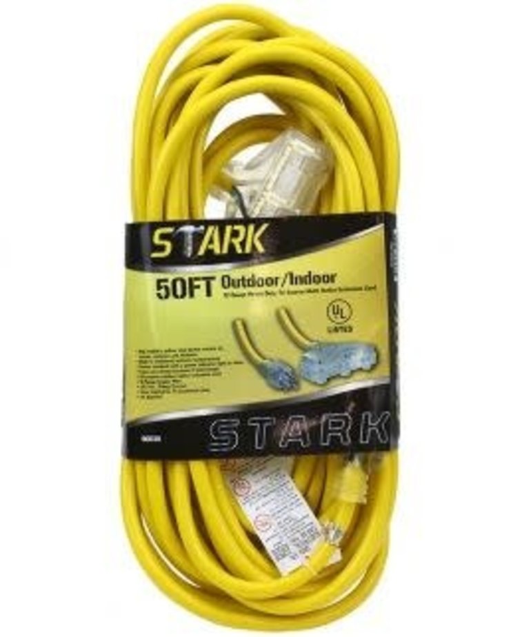 STARK Stark Extension Cord 50ft 12 gauge Tri-Source