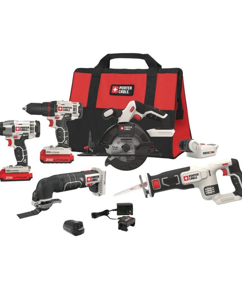 Porter Cable 6 Tool Combo Kit v Stateside Equipment Sales