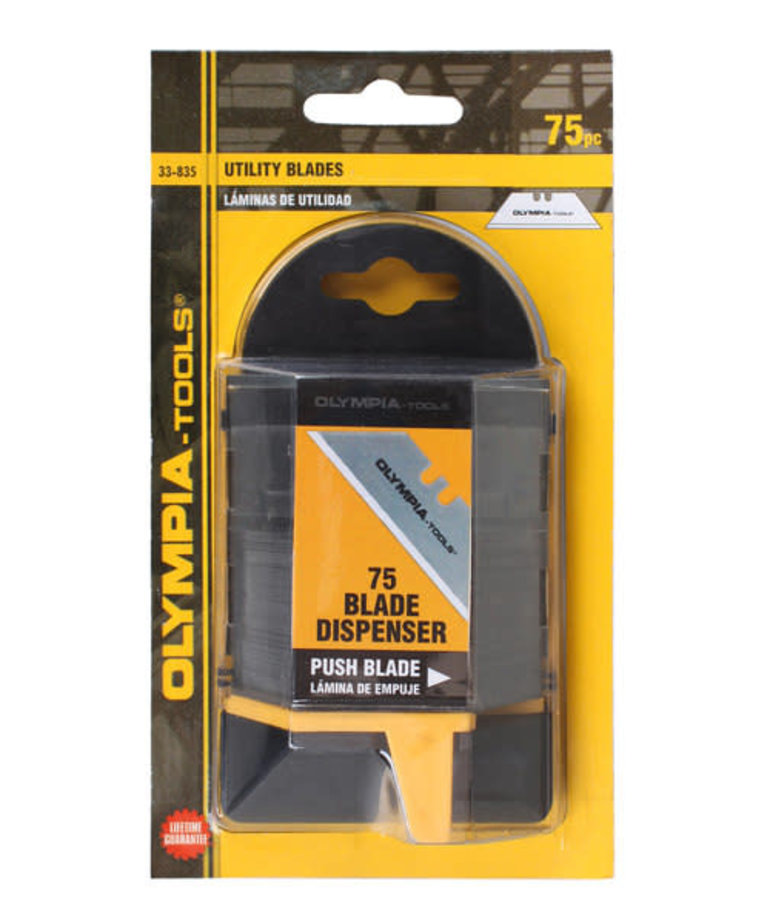 OLYMPIA-TOOLS Olympia Utility Blades 75pc W/ Case