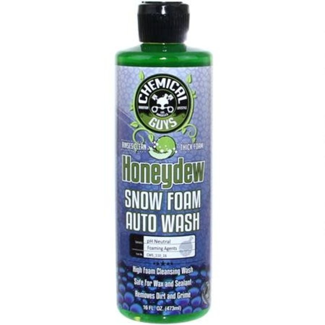 Chemical Guys Auto Wash, Snow Foam, Honeydew - 16 fl oz