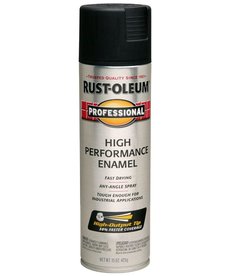 RUST-OLEUM Rust-Oleum High Performance Enamel Gloss Black Spray Paint 15oz