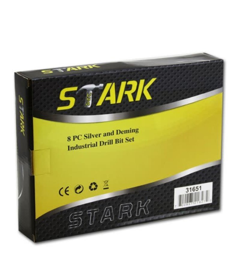 STARK Stark Silver and Deming Bit Set B/G 8pc