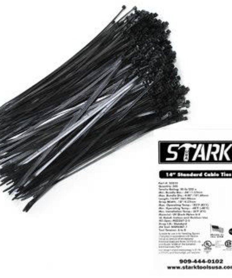 STARK Stark Cable Ties 15" UV 500pc