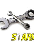 STARK Stark Stubby Ratcheting Wrench Set MM/SAE 13pc