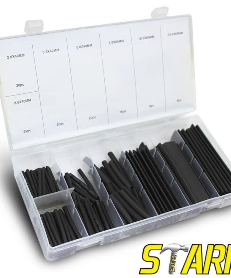 Stark Heat Shrink Tubing Assortment 127pc Stateside Equipment Sales