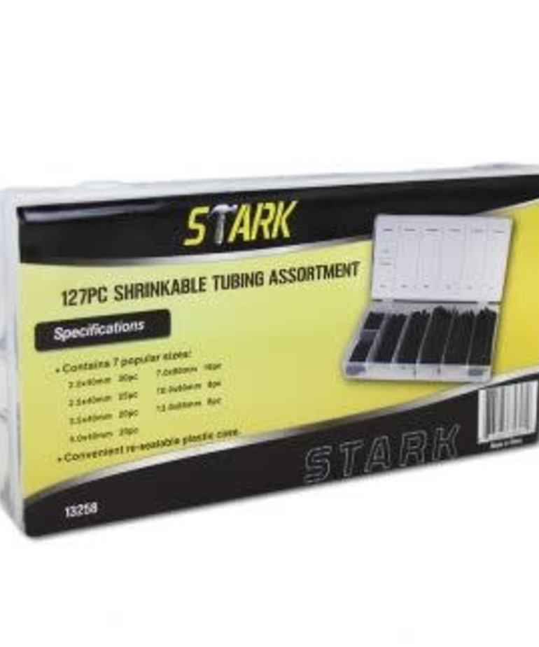 STARK Stark Heat Shrink Tubing Assortment 127pc