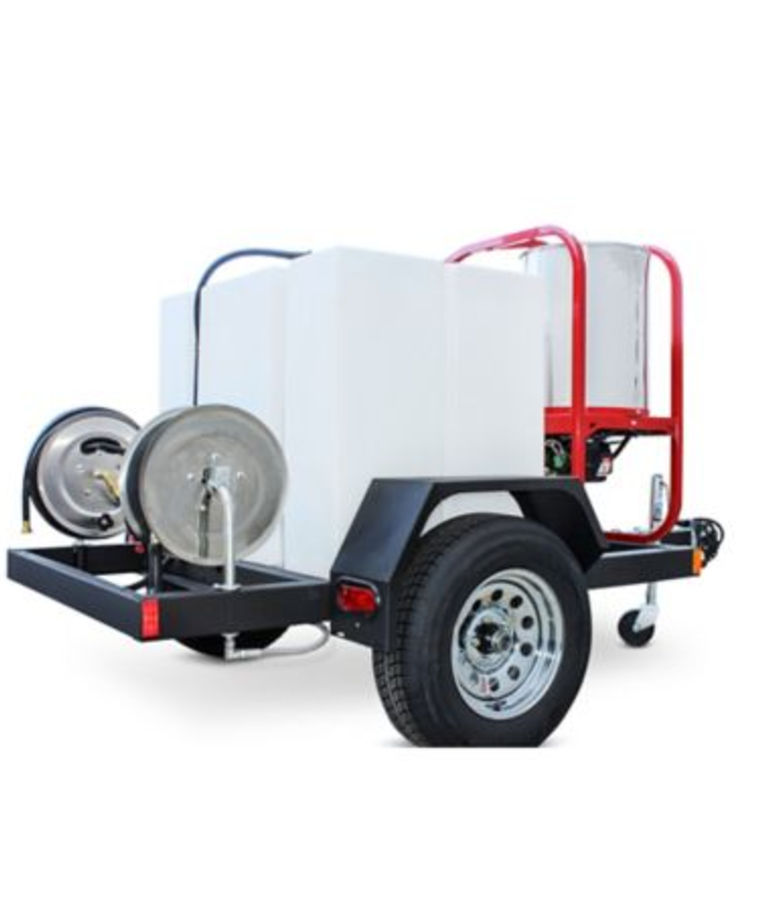Hot2Go Professional 4000 PSI Gas Hot Water Pressure Washer Trailer
