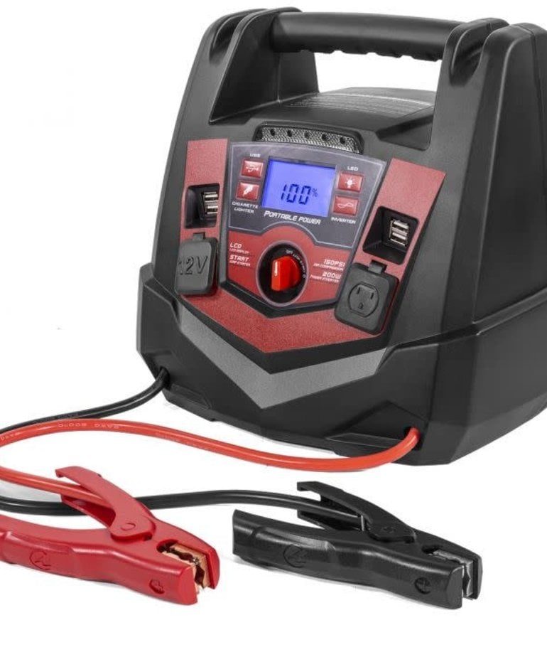 XtremepowerUS 12-Volt and 24-Volt Professional Battery Jump Start