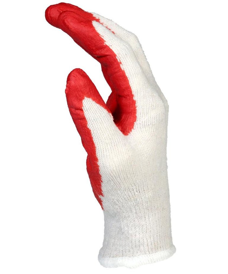 WEST CHESTER West Chester Latex Coated Large Knit Gloves 6-Pack