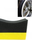 STATESIDE EQUIPMENT Magic Clean Tire Contoured Polishing Sponge 2 Pack