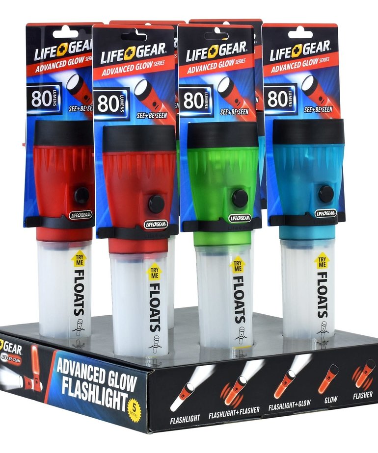 Life Gear 41-3689 Rechargeable Glowstick Flashlight