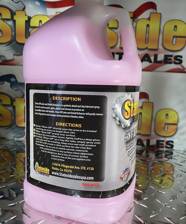STATESIDE EQUIPMENT Stateside Show Off Lube and Auto Detailer 1-Gallon