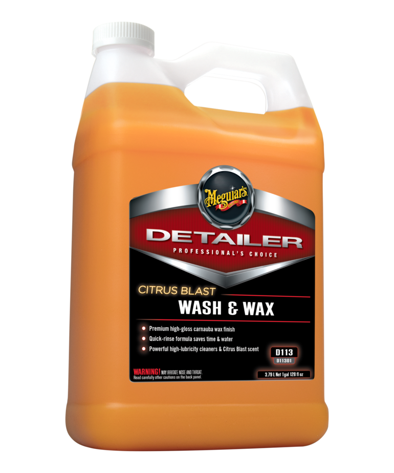 Meguiar's Citrus Blast Wash & Wax Soap 1-Gallon - Stateside Equipment Sales