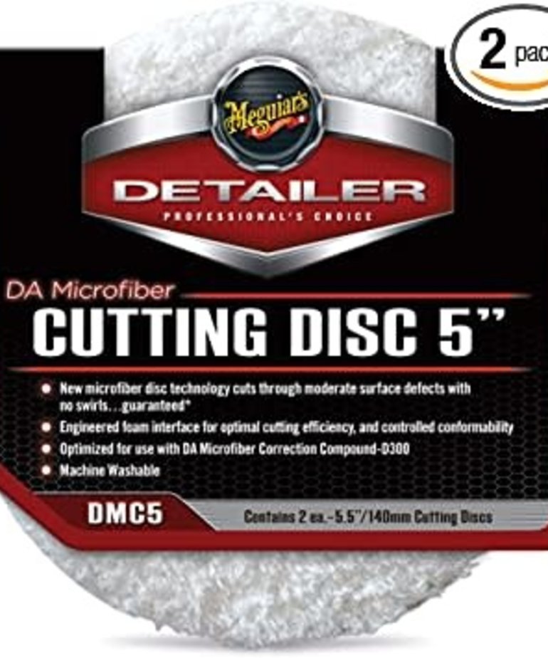 MEGUIAR'S Meguiar's Detailer Microfiber Cutting Disc 5" 2-pack