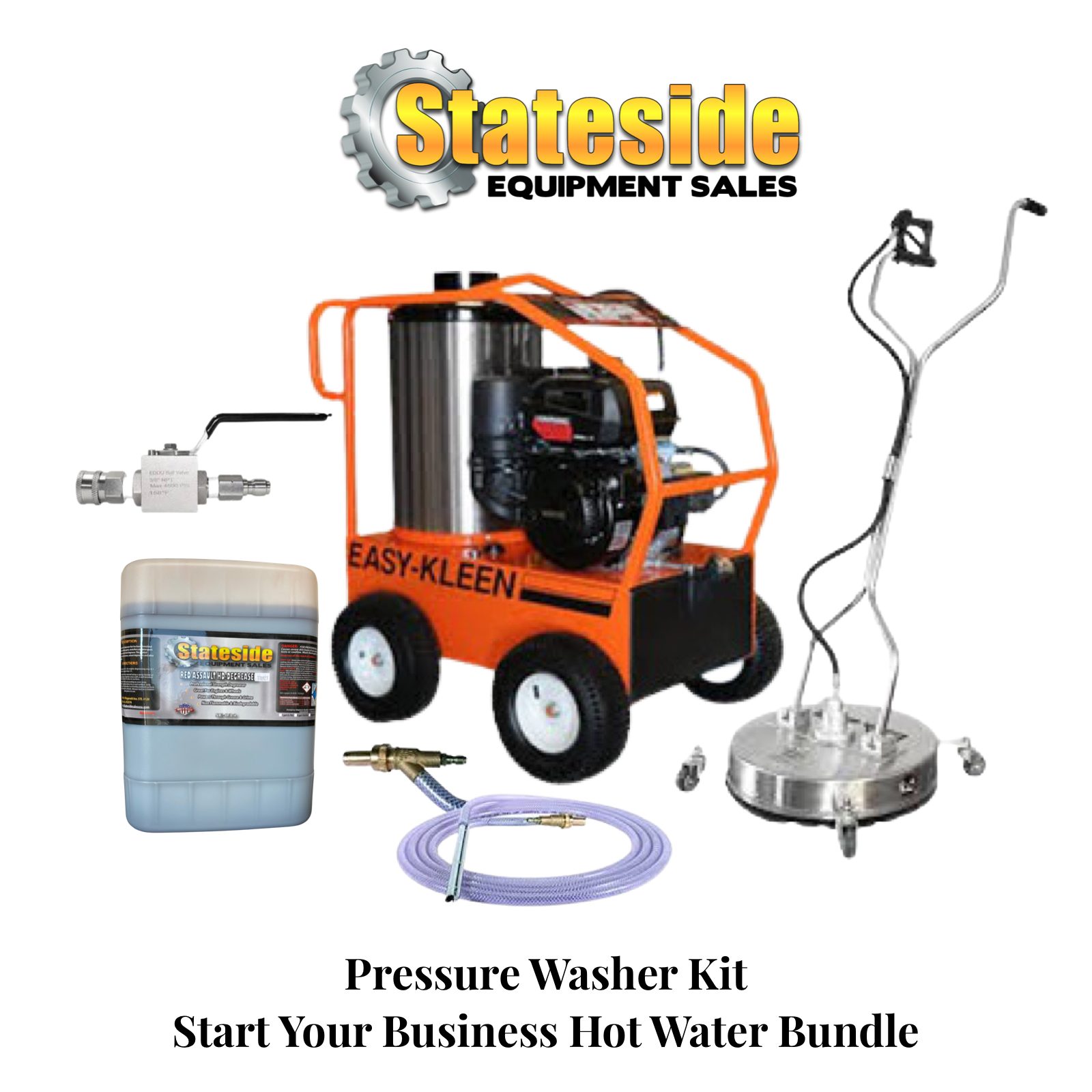 Stateside Auto Detailing Pressure Washer Kit - Stateside Equipment Sales,  Auto Detailing Kit