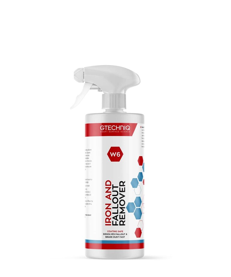 Gtechniq W6 Iron and General Fallout Remover 500ml - Stateside Equipment  Sales