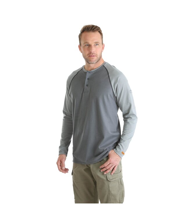 WRANGLER WRANGLER FR BASEBALL KNIT HENLEY