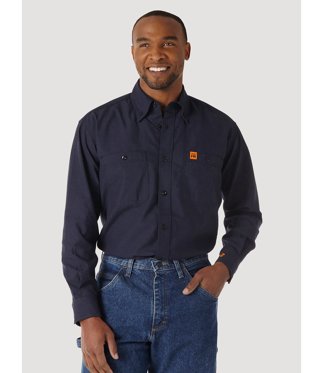 WRANGLER WRANGLER FR RIGGS WORKWEAR TWILL WORKSHIRT