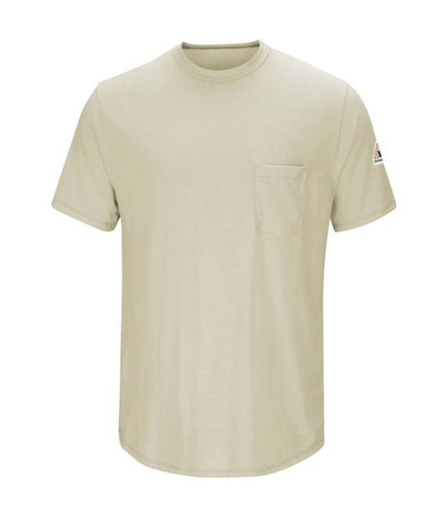 Bulwark BULWARK FR SHORT SLEEVE LIGHTWEIGHT T-SHIRT- KHAKI