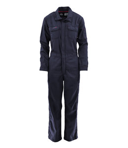 Lapco LAPCO FR LADIES MODER COVERALLS- NAVY