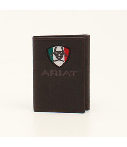 Ariat ARIAT MENS TRIFOLD MEXICO FLAG WALLET