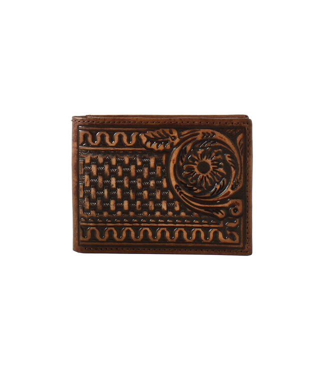 3D RODEO FLORAL BIFOLD WALLET