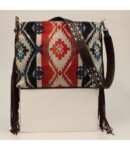 ANGEL RANCH CONCEAL CARRY AZTEC MESSENGER BAG