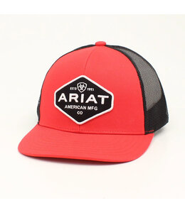 Ariat ARIAT MENS SNAP BACK CAP- RED
