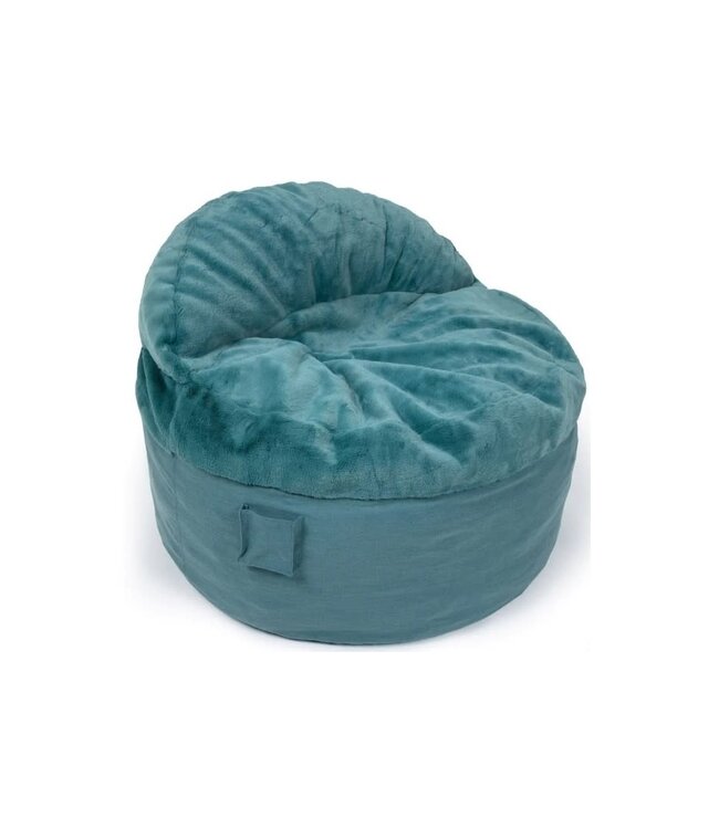 Queen Beanbag Chair NEST Blue QC NEST BL Rig Outfitters